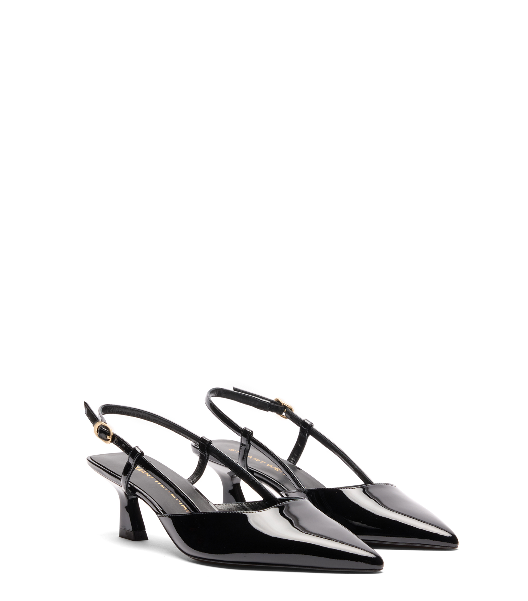  Stuart Weitzman Vinnie 50 Slingback - Woman Slingback Black 39.5 