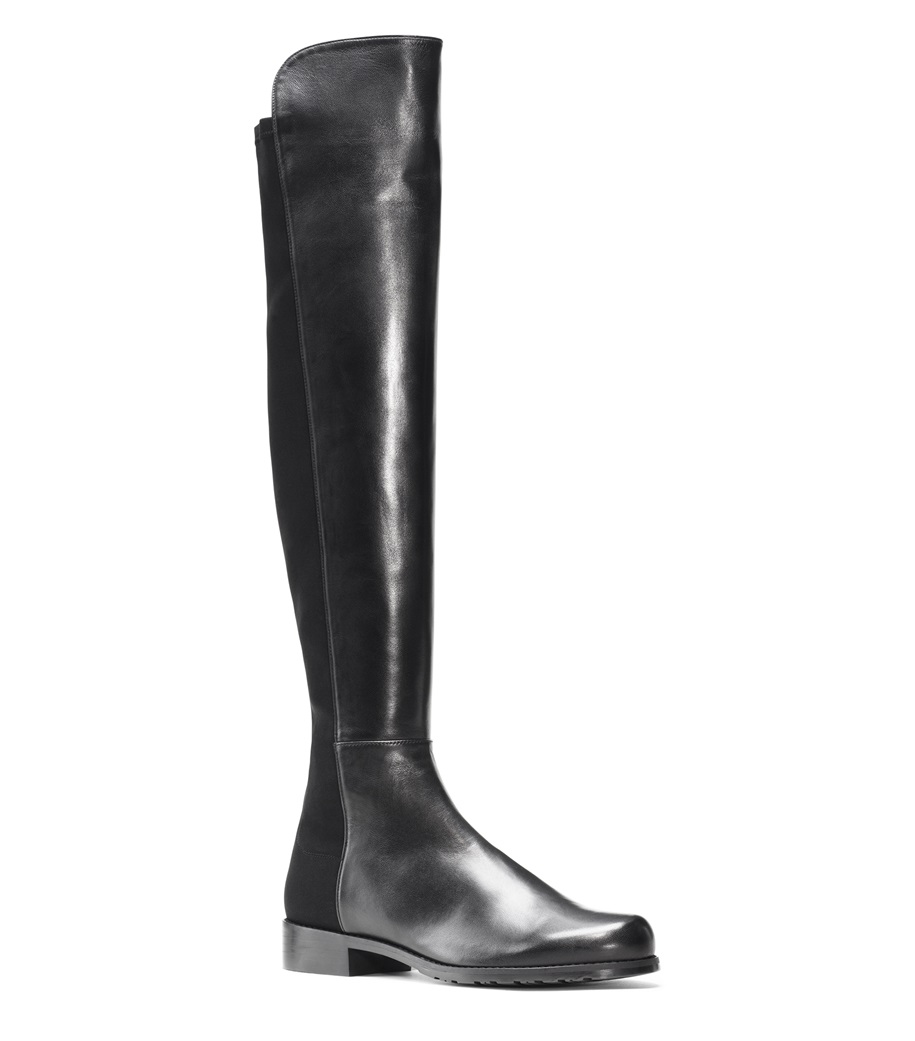  Stuart Weitzman 5050 - Frau Stiefel Und Stiefeletten Schwarz 36 