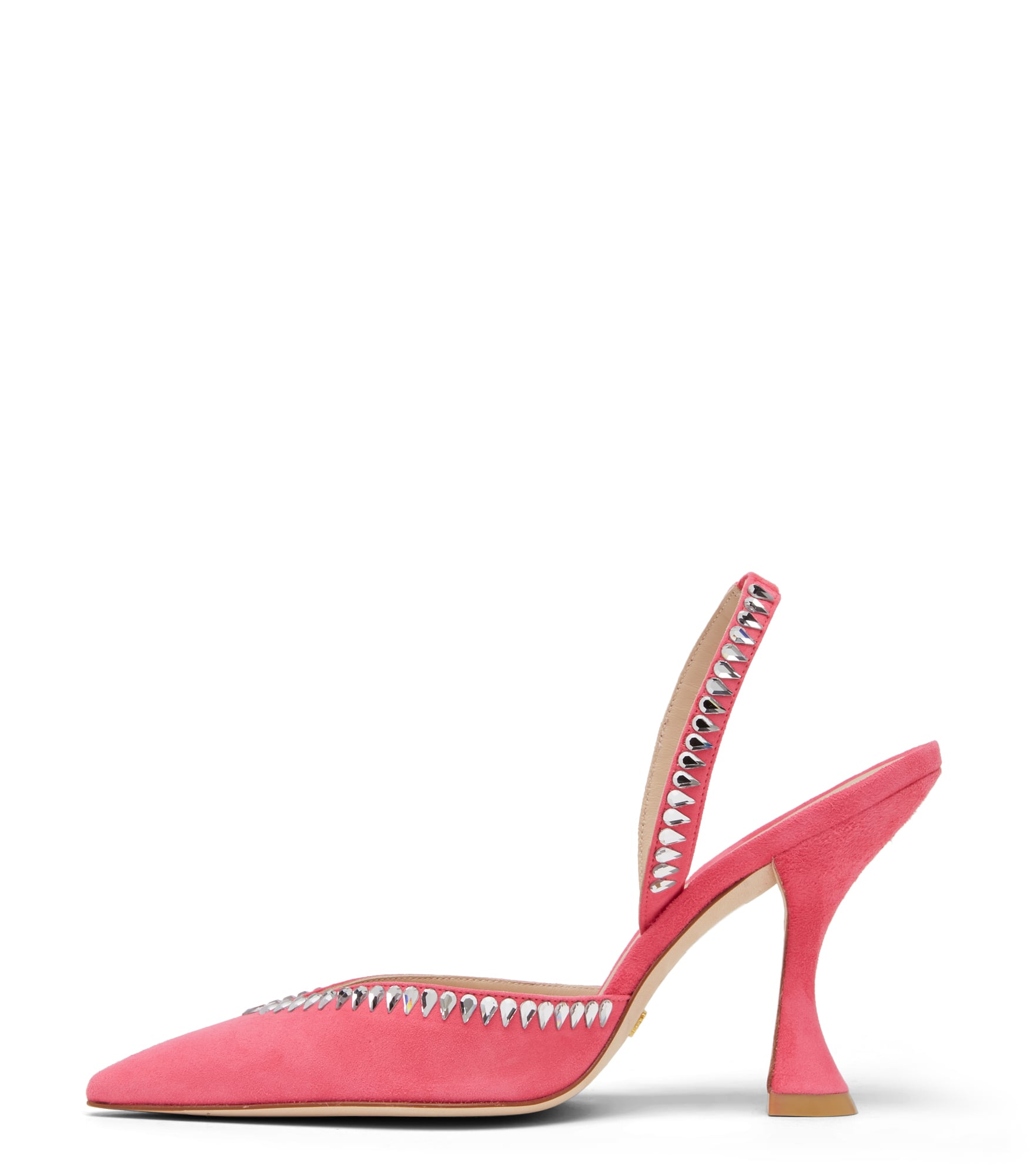  Stuart Weitzman Gemcut Xcurve 100 Slingback Pump - Woman  Hot Pink 37 