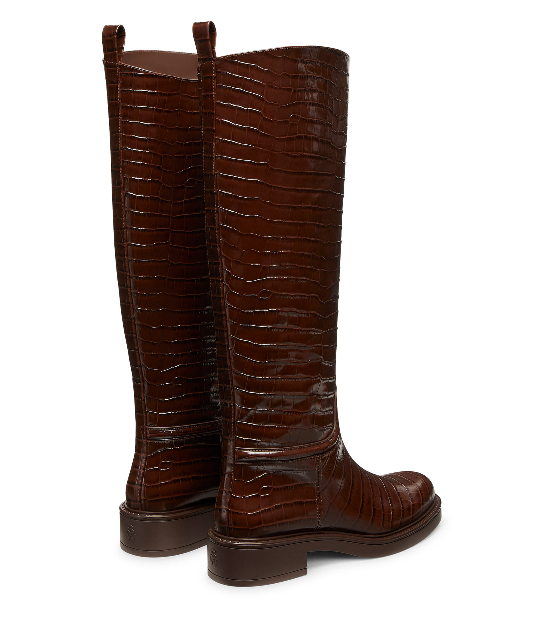  Stuart Weitzman Celia Riding Boot - Frau  Walnuss-tonal 35.5 