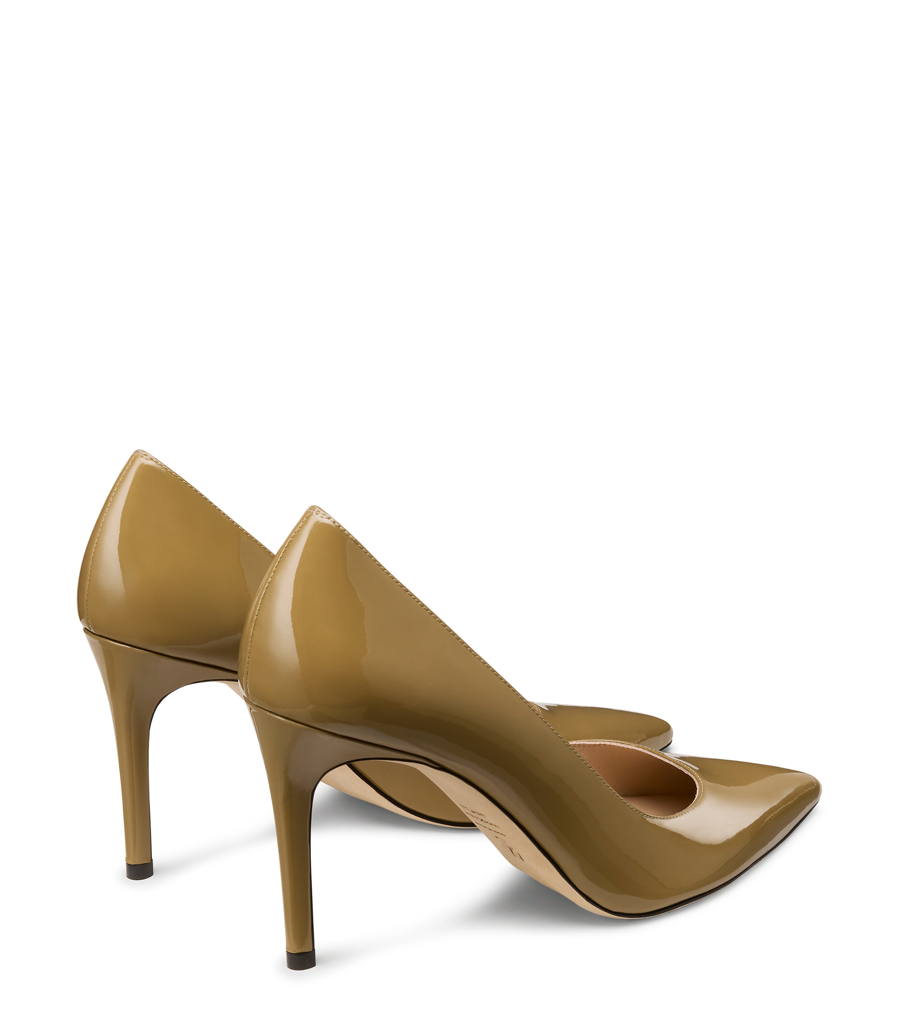 Stuart Weitzman Stuart Power 85 - Woman Pumps Golden Olive 40 