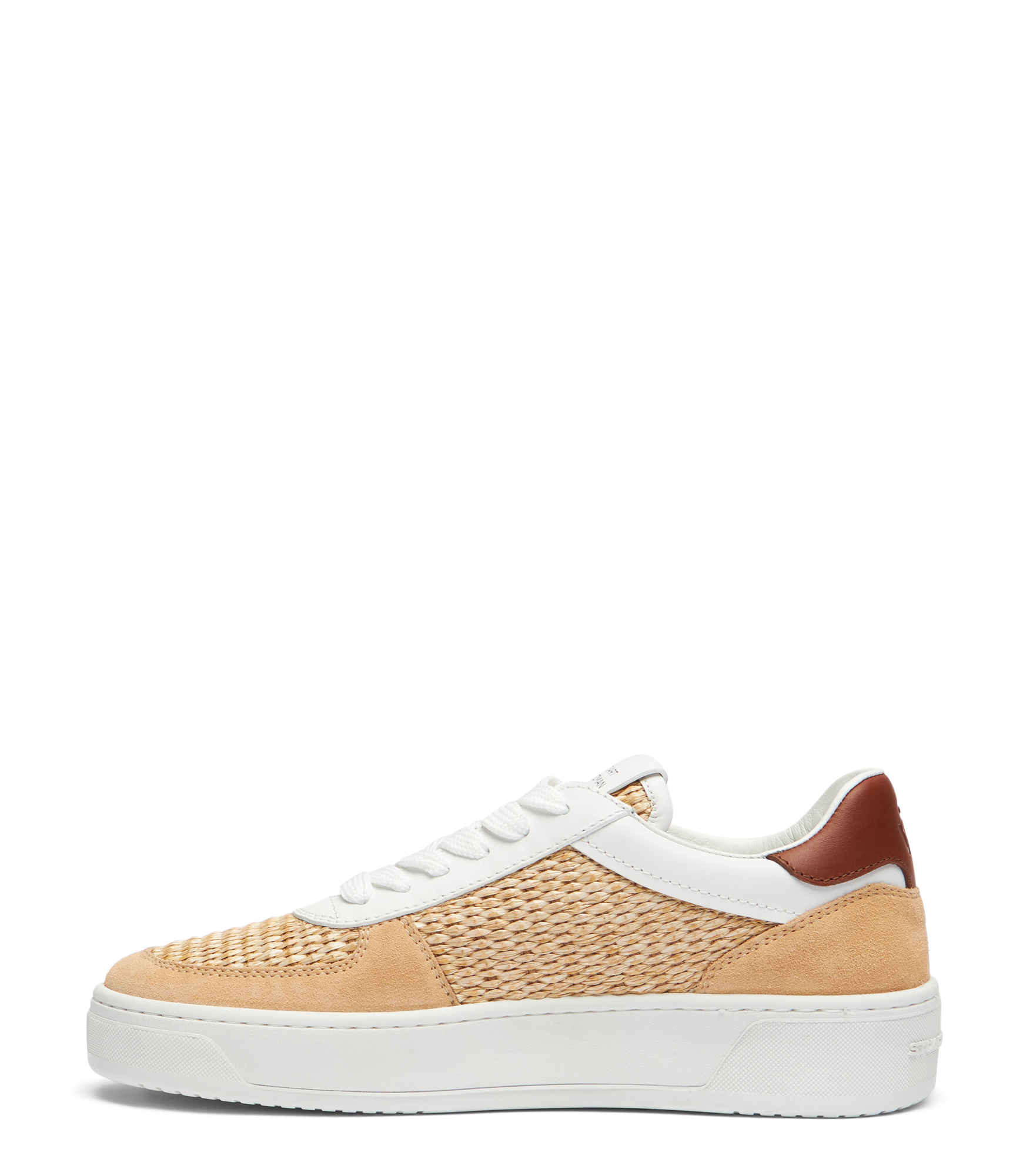  Stuart Weitzman Sw Courtside Logo Sneaker - Woman  Sand 36 