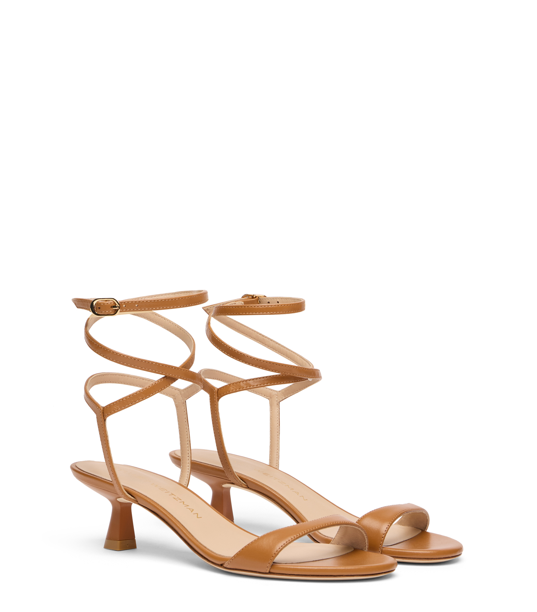  Stuart Weitzman Nudist Wrap 50 - Woman  Macchiato 36.5 