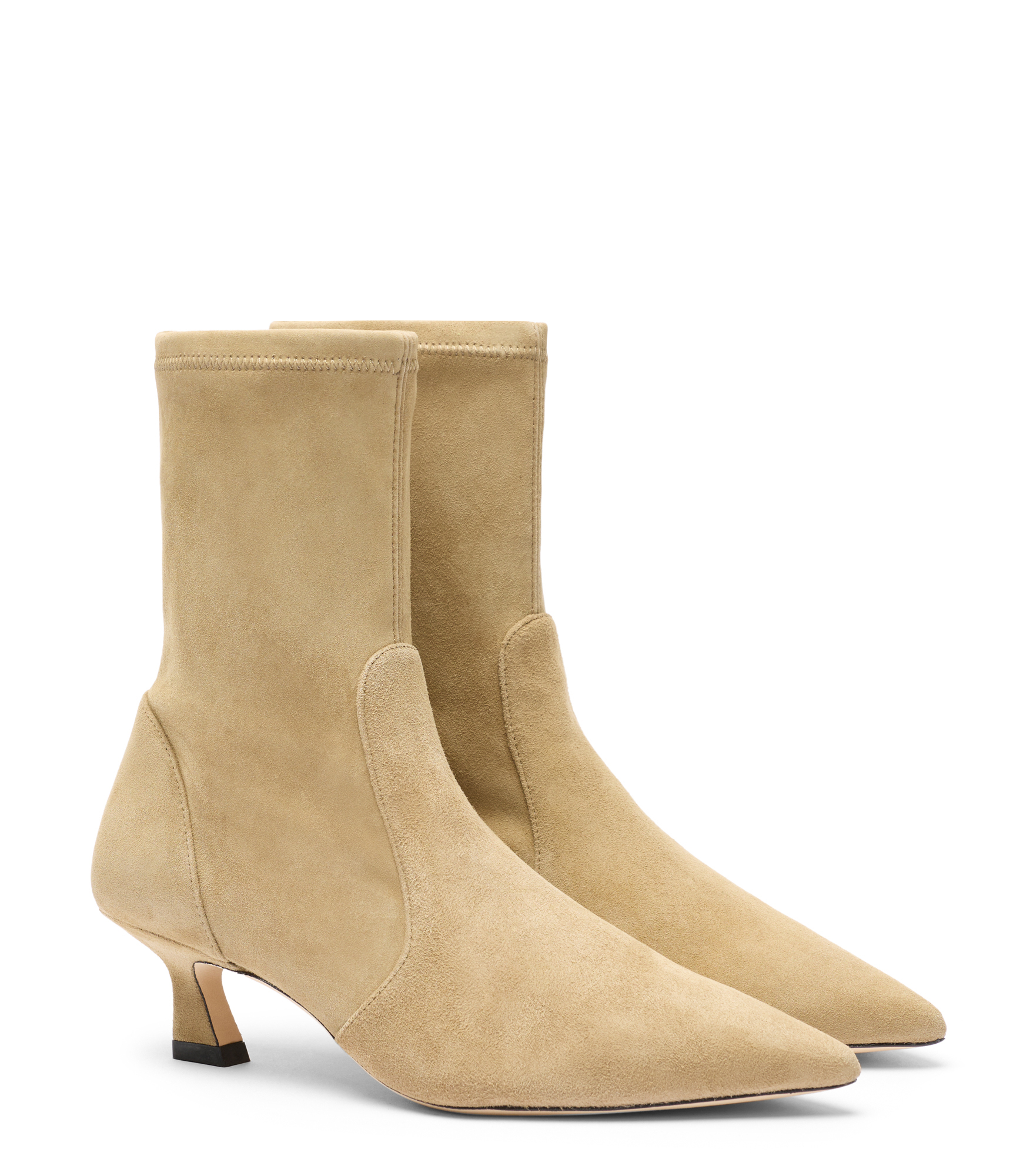  Stuart Weitzman Vinnie Bootie 50 - Woman Boots And Booties Golden Olive 36.5 