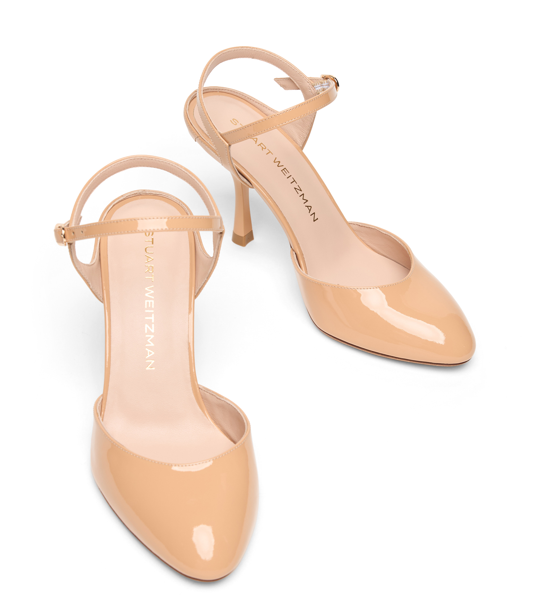  Stuart Weitzman Madison Strap Pump 85 - Woman Pumps Adobe 38 