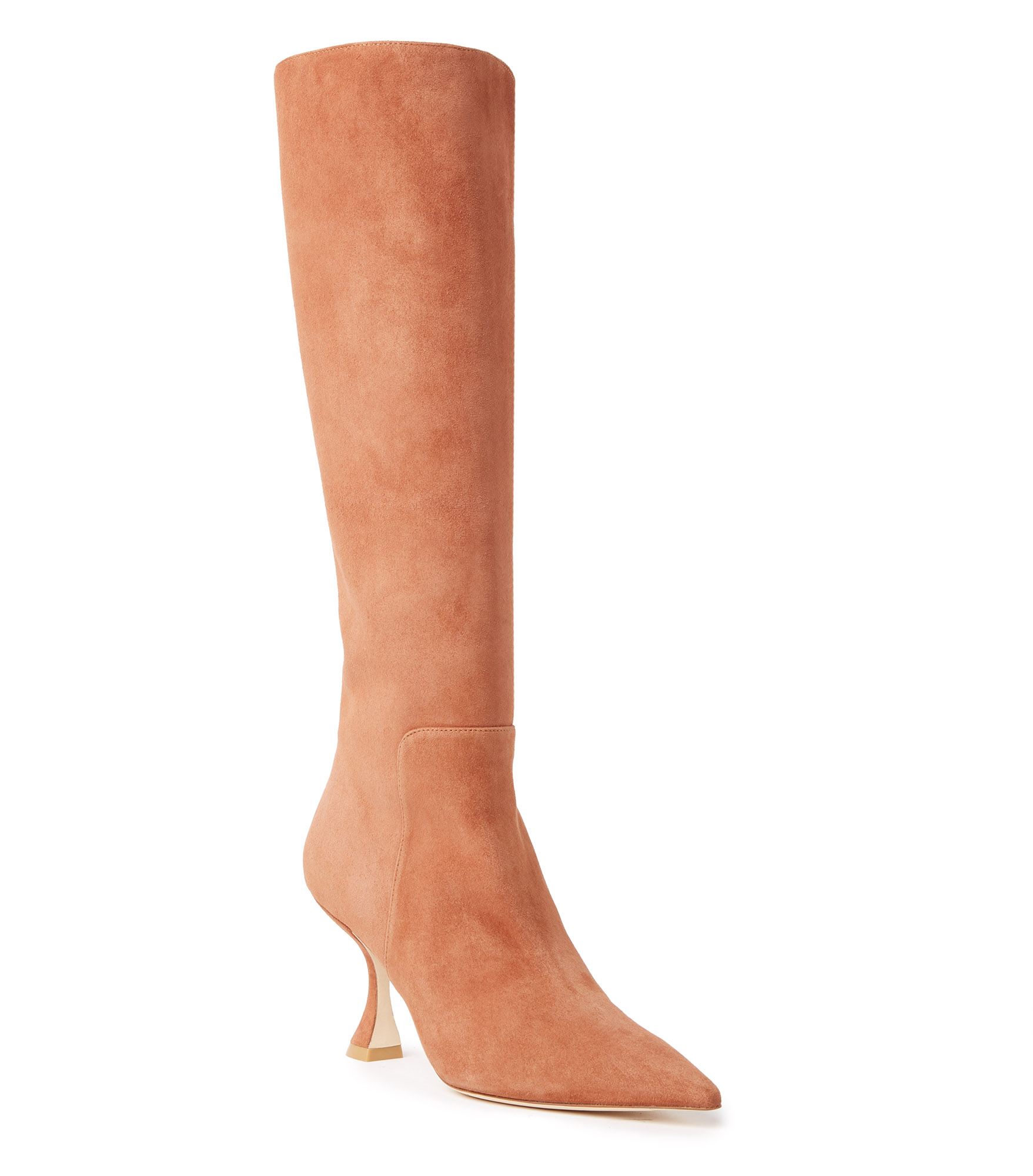  Stuart Weitzman Xcurve 85 Slouch Boot - Frau  Cappucino 39.5 