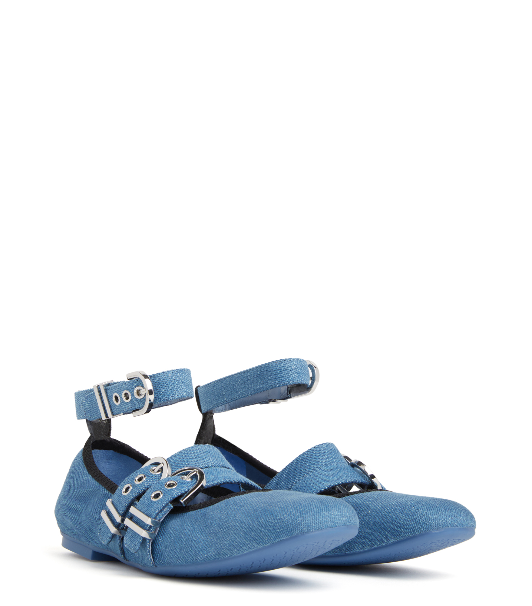  Stuart Weitzman Maverick Ballet Flat - Woman  Washed 37 