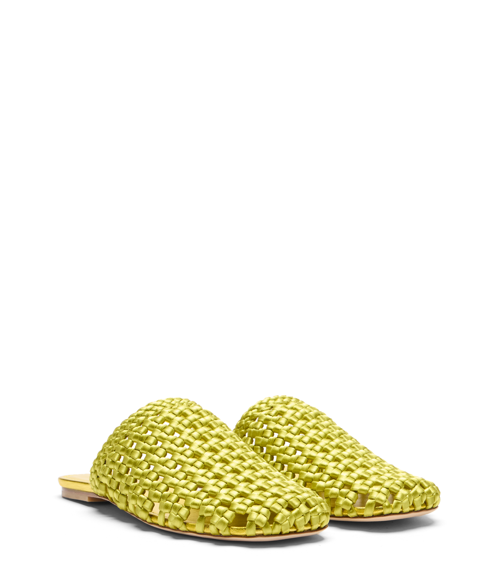  Stuart Weitzman Marina Mule - Woman Sandals Ocre/citrine 37.5 