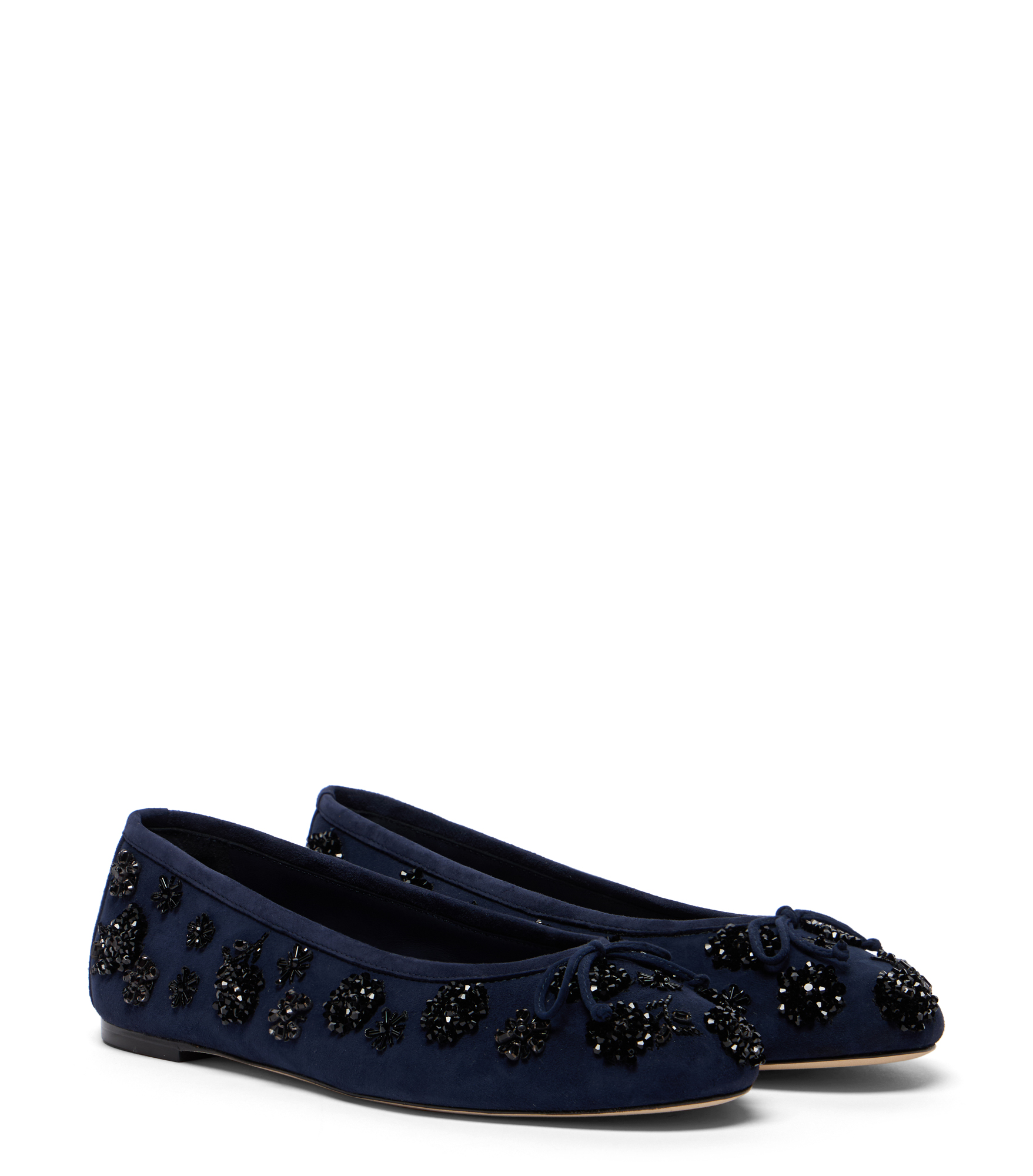  Stuart Weitzman Prima Bow Ballet - Woman  Nice Blue/black 37 