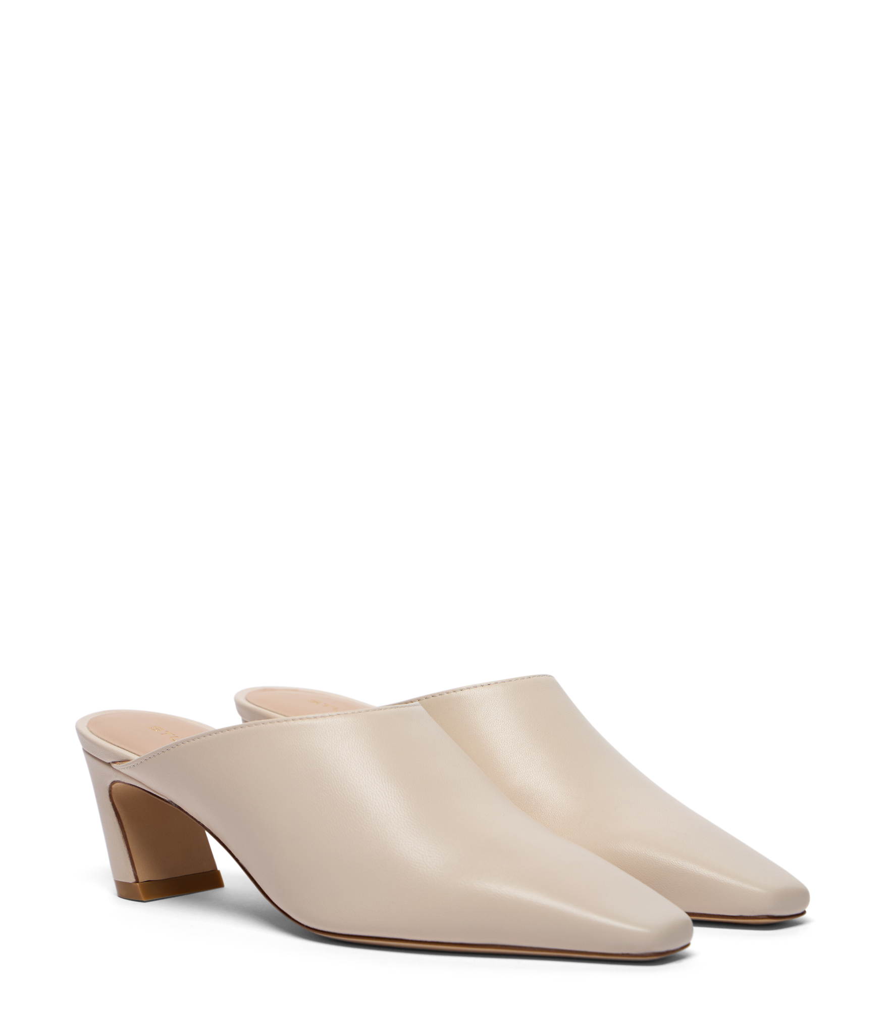  Stuart Weitzman Stassi Mule 50 - Frau Sandalen Linen 38 