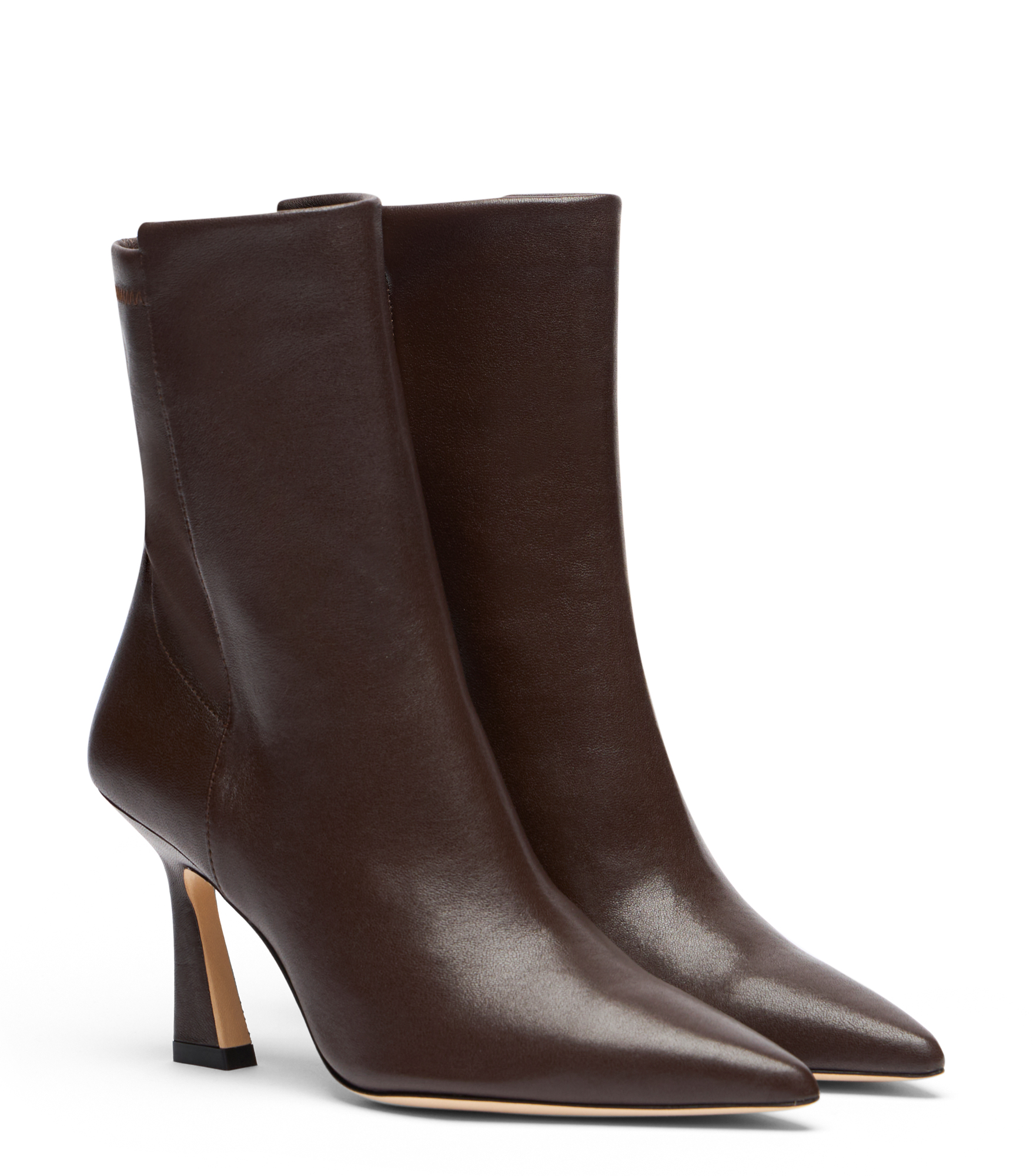  Stuart Weitzman 5050 Vinnie Bootie 85 - Woman Boots And Booties Walnut 38.5 