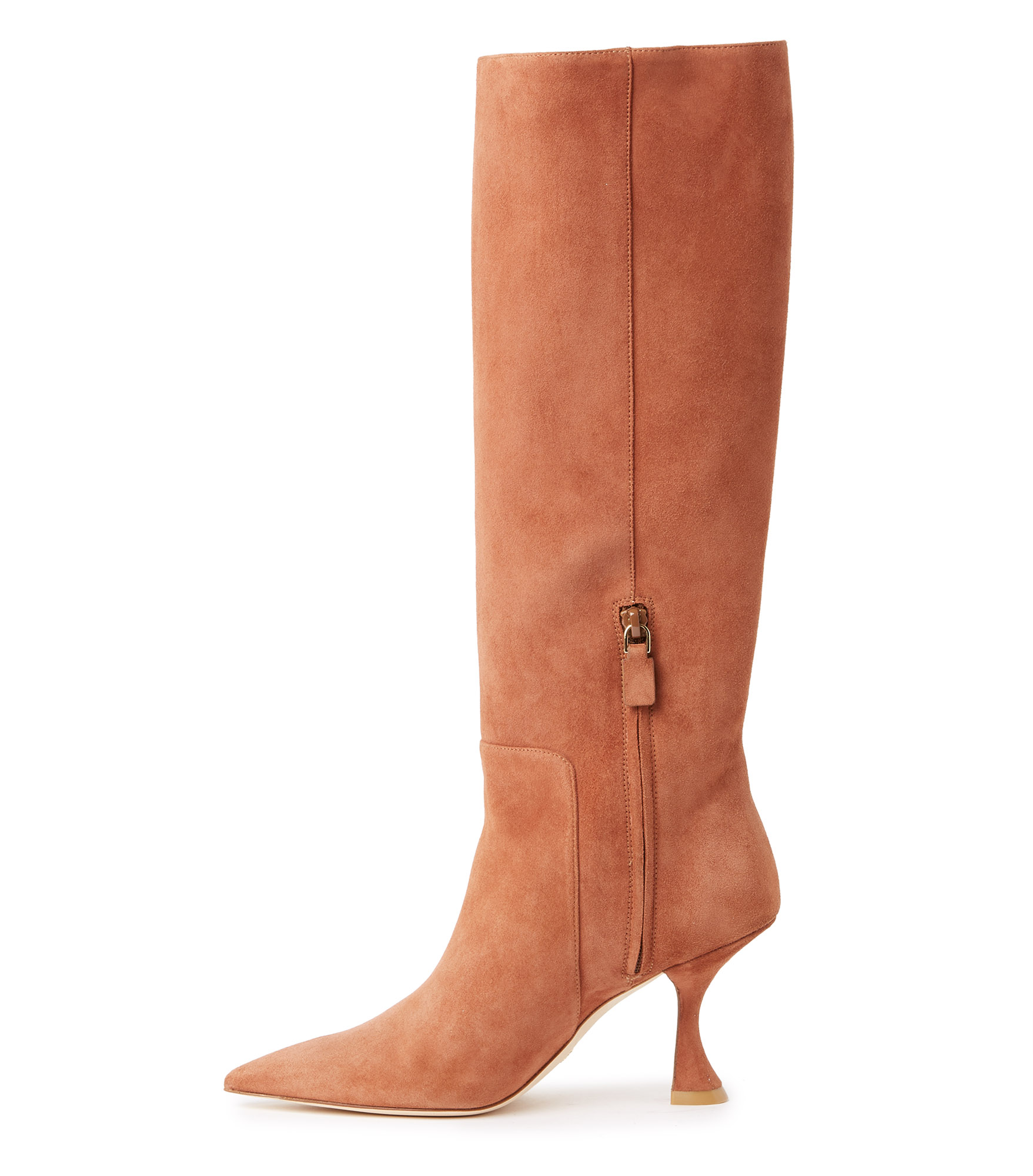  Stuart Weitzman Xcurve 85 Slouch Boot - Frau  Cappucino 39.5 